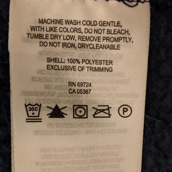 Columbia - Sawyer Rapids 2.0 Fleece Full Zip-Up Jacket 1558821: Small: Blue Teal - Picture 7 of 8